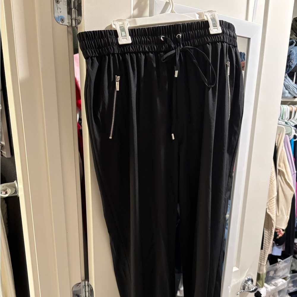 Calvin Klein Black Drawstring Pants